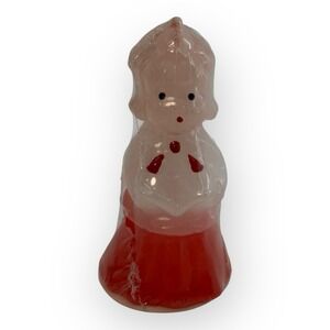 Christopher Radko Vermont Country‎ Store Girl Caroler Christmas Candle 3.5" 2011